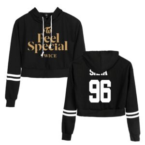 Twice Feel Special Cropped Hoodie