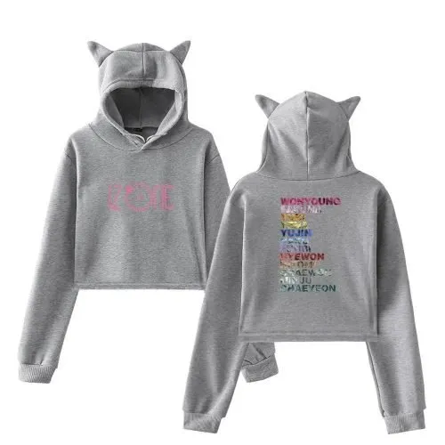 Izone Cropped Hoodie #6