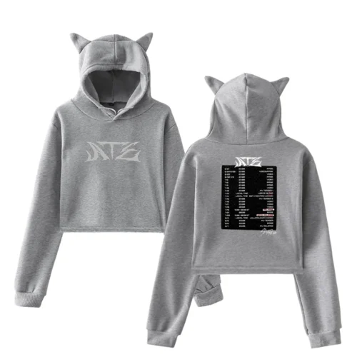 Stray Kids Ate Cropped Hoodie #2