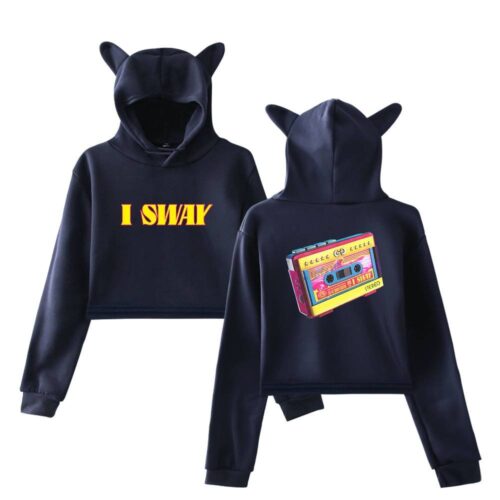 Gidle I Sway Cropped Hoodie #2