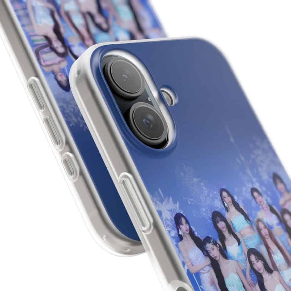 Walnuts smartphone case with K-pop girl group print, designed for twice kpop fans, featuring vibrant colors and detailed band members artwork.