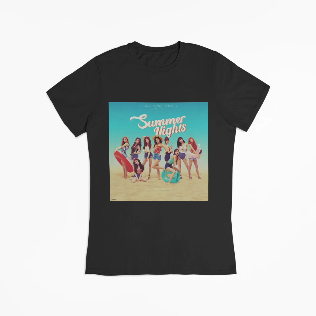 twice summer nights t-shirt